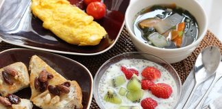 Exemple d'apport nutritionnel conseillé après 55 ans.