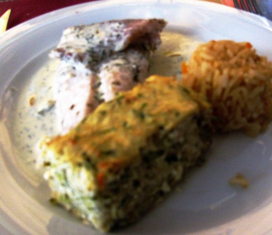 Photo d'un flan de légumes idéal après sleeve ou bypass.