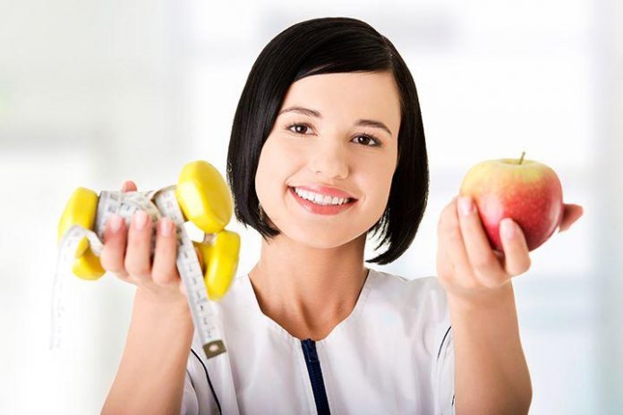 photo d'une professionnelle fitness et nutrition